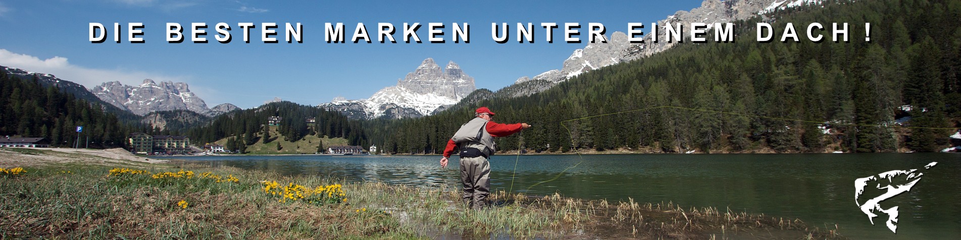 Banner Alpine Angler Fly Shop - die besten Marken unter einem Dach