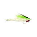 Deceiver Chartreuse &amp; White #2/0