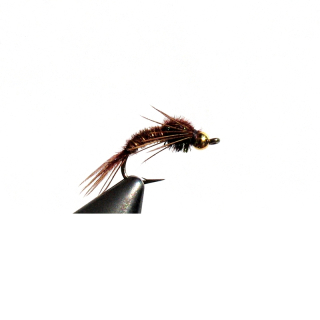 3  Black Classic Pheasant Tail Nymphs. with a special uv thorax. Size 10