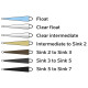Vision Hybrid Tip 12.5ft/380cm Clear Floating