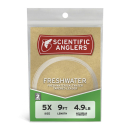 Scientific Anglers Freshwater Leader 9ft. 2PACK 5X
