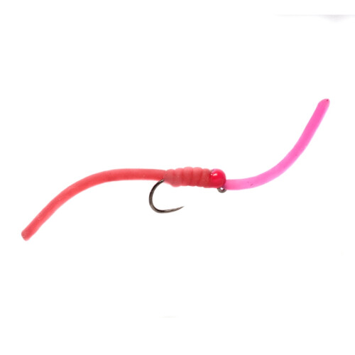 Wiggly Worm Tungsten Two Tone #8