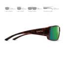 Smith Guides Choice XL Glasses ChromaPop Glass Polarized Green Mirror