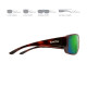 Smith Guides Choice Glasses ChromaPop Glass Polarized Green Mirror