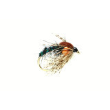 Holy Grail Caddis Pupa Hares Ear Black Tungsten #14