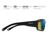 Smith Hookset Glasses ChromaPop Glass Polarchromic Yellow Blue Mirror