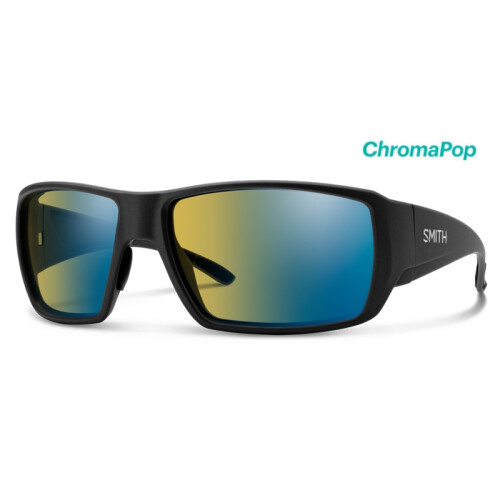 Smith Guides Choice XL Glasses ChromaPop Glass Polarchromic Yellow Blue Mirror