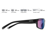 Smith Redding 2 Glasses ChromaPop Glass Polarchromic Rose Blue Mirror