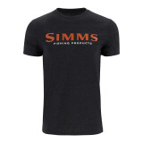 Simms Logo T-Shirt Loden Heather #L