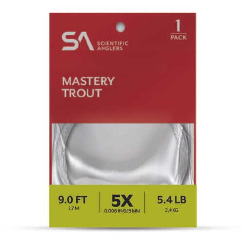 Scientific Anglers Mastery Trout Leader 9ft.
